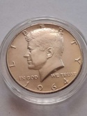 USA 1/2 Dollara Kennedy 1964 r D