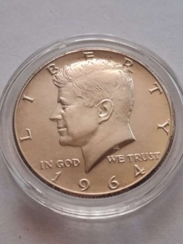 USA 1/2 Dollara Kennedy 1964 r D