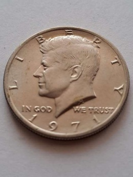USA 1/2 Dollara Kennedy 1971 r