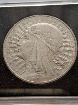 10 zł Głowa Kobiety 1932 r bez znaku