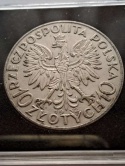 10 zł Głowa Kobiety 1932 r bez znaku