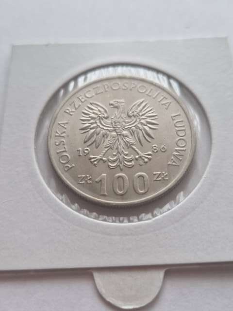 100 zł Władysław l Łokietek 1986 r