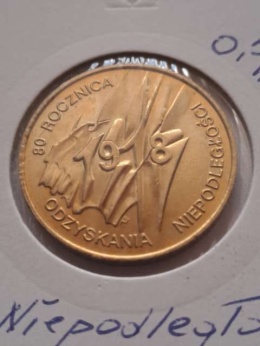 2 zł Niepodległość 1998 r