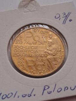 2 zł Polon i Rad 1998 r