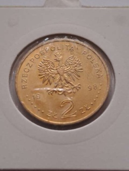 2 zł Polon i Rad 1998 r