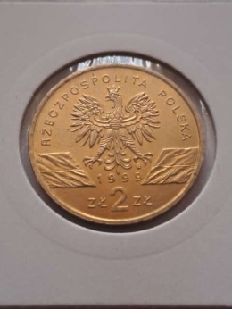 2 zł Wilk 1999 r