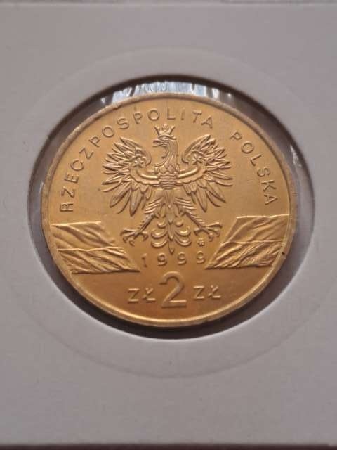 2 zł Wilk 1999 r