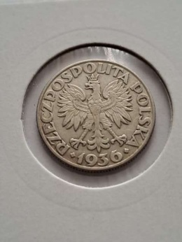 2 zł Żaglowiec 1936 r