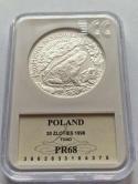20 zł Ropucha Paskówka 1998 rok