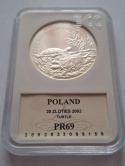 20 zł Żółw Błotny 2002 r