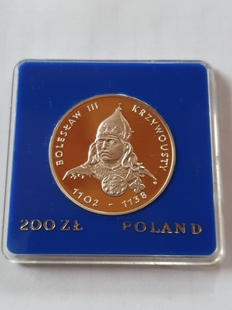 200 zł Bolesław lll Krzywousty 1982 r