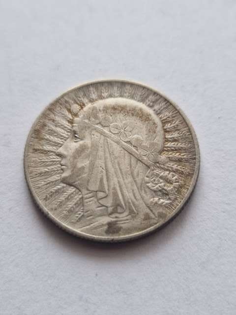5 zł Głowa Kobiety 1932 r