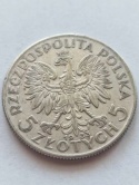 5 zł Głowa Kobiety 1933 r