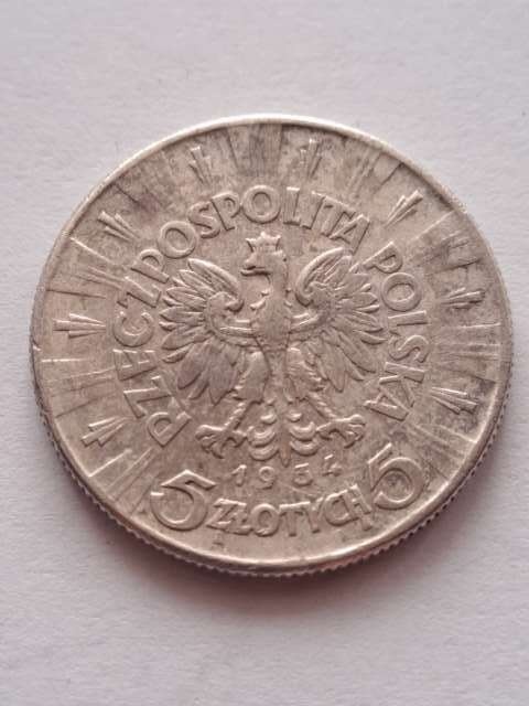 5 zł Józef Piłsudski 1934 r