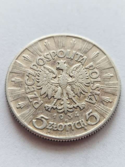 5 zł Józef Piłsudski 1934 r