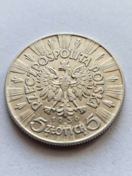 5 zł Józef Piłsudski 1936 r