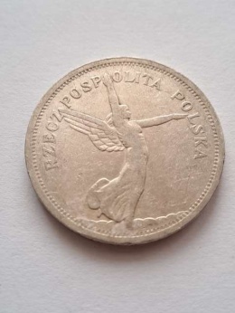5 zł Nike 1928 rok bez znaku