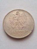 5 zł Nike 1928 rok bez znaku