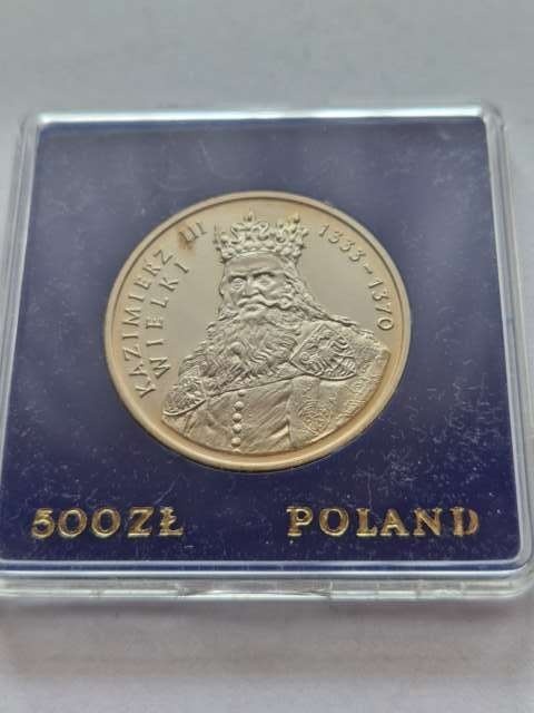 500 zł Kazimierz III Wielki 1987 r
