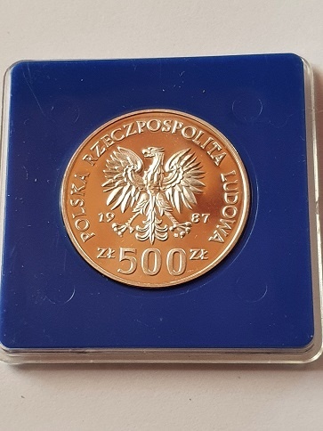 500 zł Kazimierz lll Wielki 1987 r