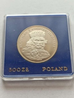 500 zł Władysław l Łokietek 1986 r