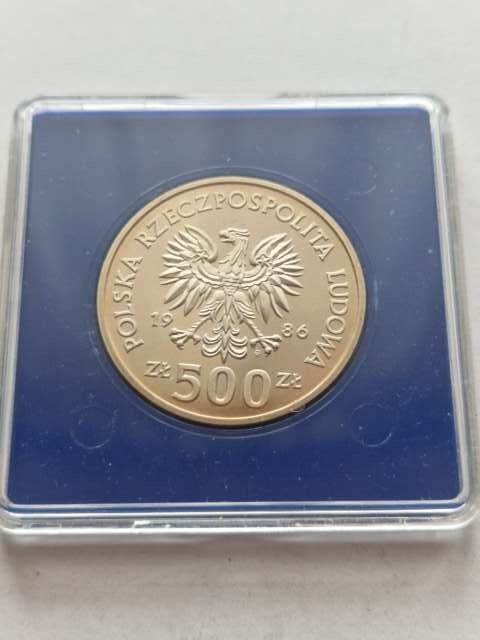 500 zł Władysław l Łokietek 1986 r
