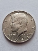 USA 1/2 Dollara Kennedy 1964 r