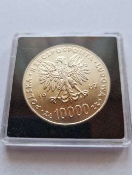 10 000 zł Jan Paweł II 1987 r