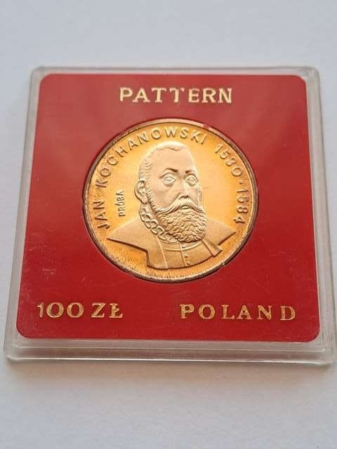 100 zł Jan Kochanowski 1980 r próba