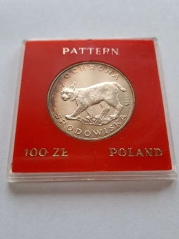 100 zł Ochrona Srodowiska Ryś 1979 r próba