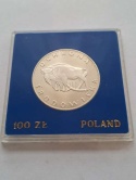 100 zł Ochrona Środowiska Żubr 1977 rok