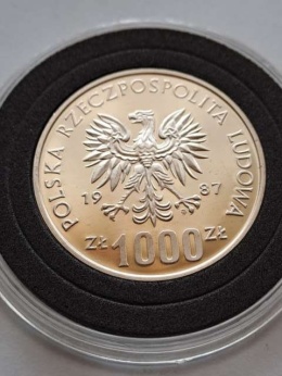 1000 zł Igrzyska XXIV Olimpiady 1987 r próba