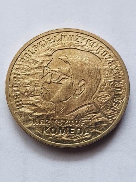 2 zł Krzysztof Komeda 2010 r