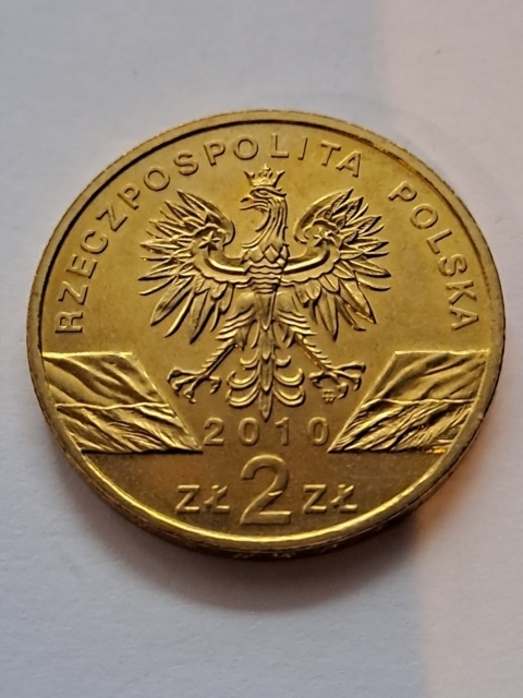 2 zł Podkowiec Mały 2010 r