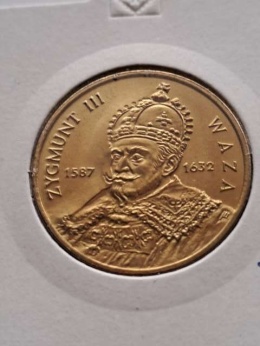 2 zł Zygmunt III Waza 1998 r