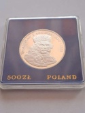 500 zł Władysław I Łokietek 1986 r