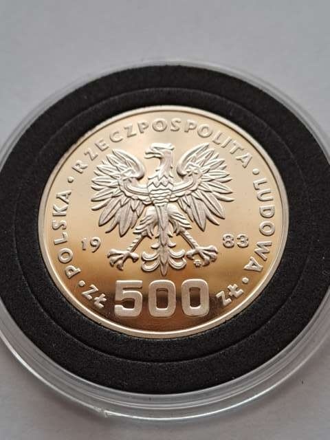 500 zł Zimowe Igrzyska Sarajewo 1983 r próba