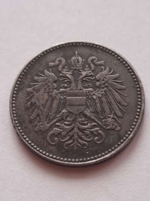 Austria 20 haler Franciszek Józef 1917 r