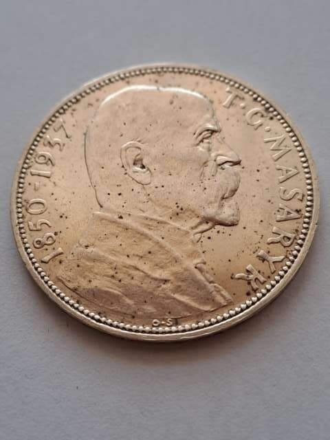 Czechosłowacja 10 Koron Masaryk 1937 r