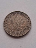 Finlandia 1 Markka Aleksander II 1890 r