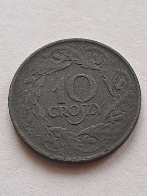 Generalna Gubernia 10 Groszy 1923 r