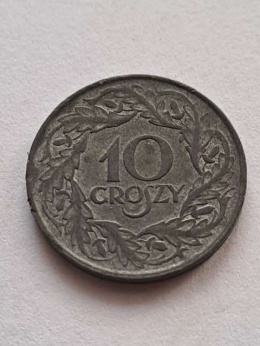 Generalna Gubernia 10 Groszy 1923 r