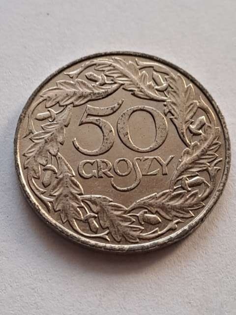 Generalna Gubernia 50 Groszy 1938 r znak