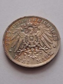 Niemcy 3 Marki Saksonia 1913 r