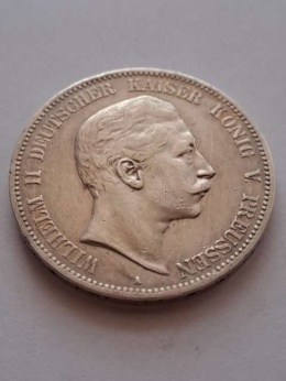Niemcy 5 Marek Prusy 1907 r