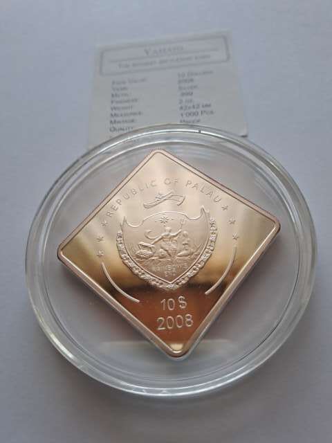 Palau 10 Dolarów Yamato 2008 r