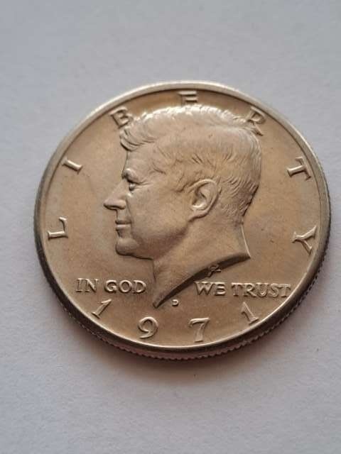 USA 1/2 Dollara Kennedy 1971 r D