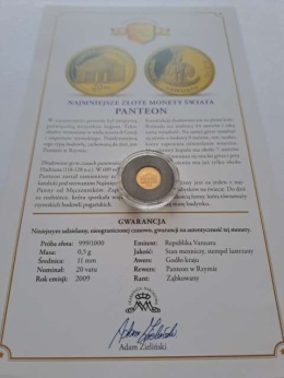 Vanuatu 20 Vatu Panteon 2009 r