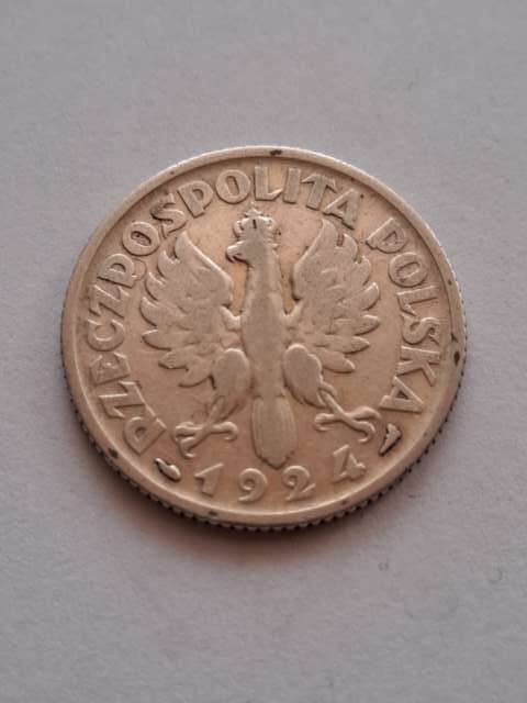 1 zł Żniwiarka 1924 r