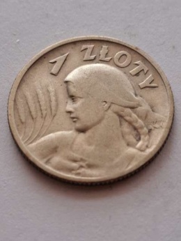 1 zł Żniwiarka 1925 r